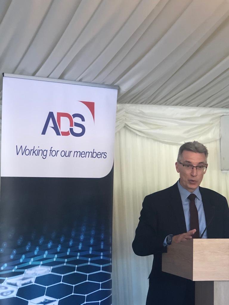 ADSgroupUK's tweet photo. ADS Chief Executive @PauleverittADS says “We’re very proud of [our apprentices] as an industry... This is a demonstration that we are investing in the future.” #ADSapprentices https://t.co/k7ovuXRnN7