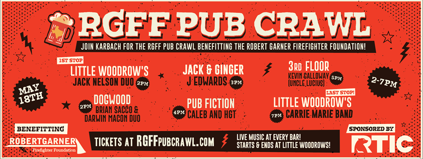 THIS SATURDAY: Want to support a charitable cause AND have a great time while doing it? Join us for the RGFF Pub Crawl in Houston! 
More event details: facebook.com/events/6296204…
