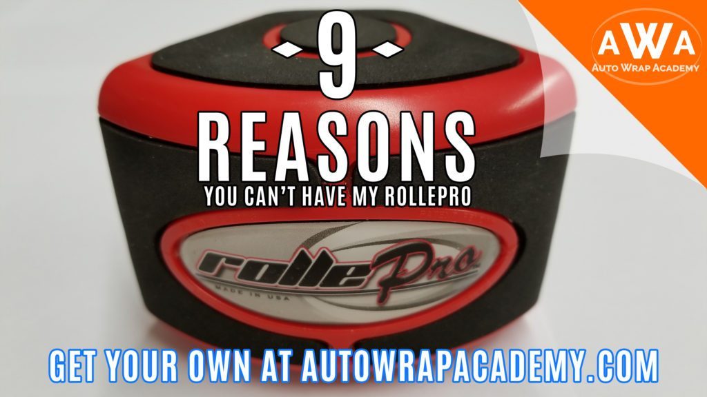 WRAP PROS LIVE, episode 7, 9 REASONS YOU CAN'T HAVE MY ROLLEPRO autowrapacademy.com/wrap-pros-live…