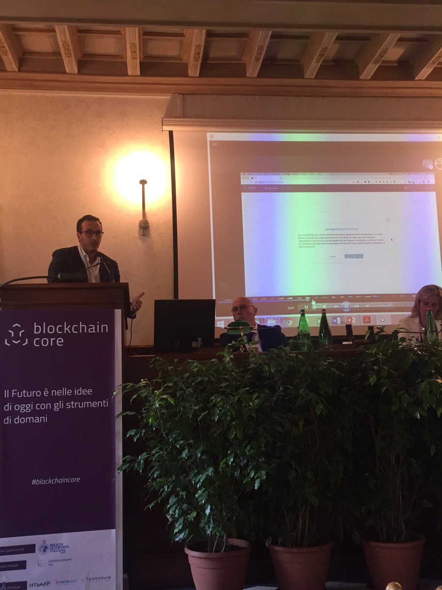 LauraCappelloBC's tweet image. Alessandro Palombo
CEO JUR Switzerland

#blockchaincore