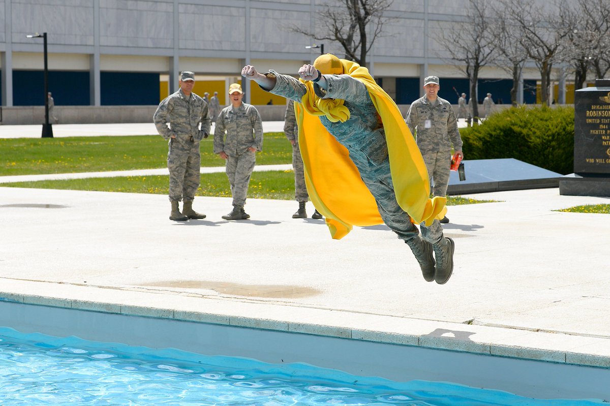 af_academy's tweet photo. Who did it better, floatie or cape? 🤔

#TuesdayThoughts https://t.co/kYqjRVry3B