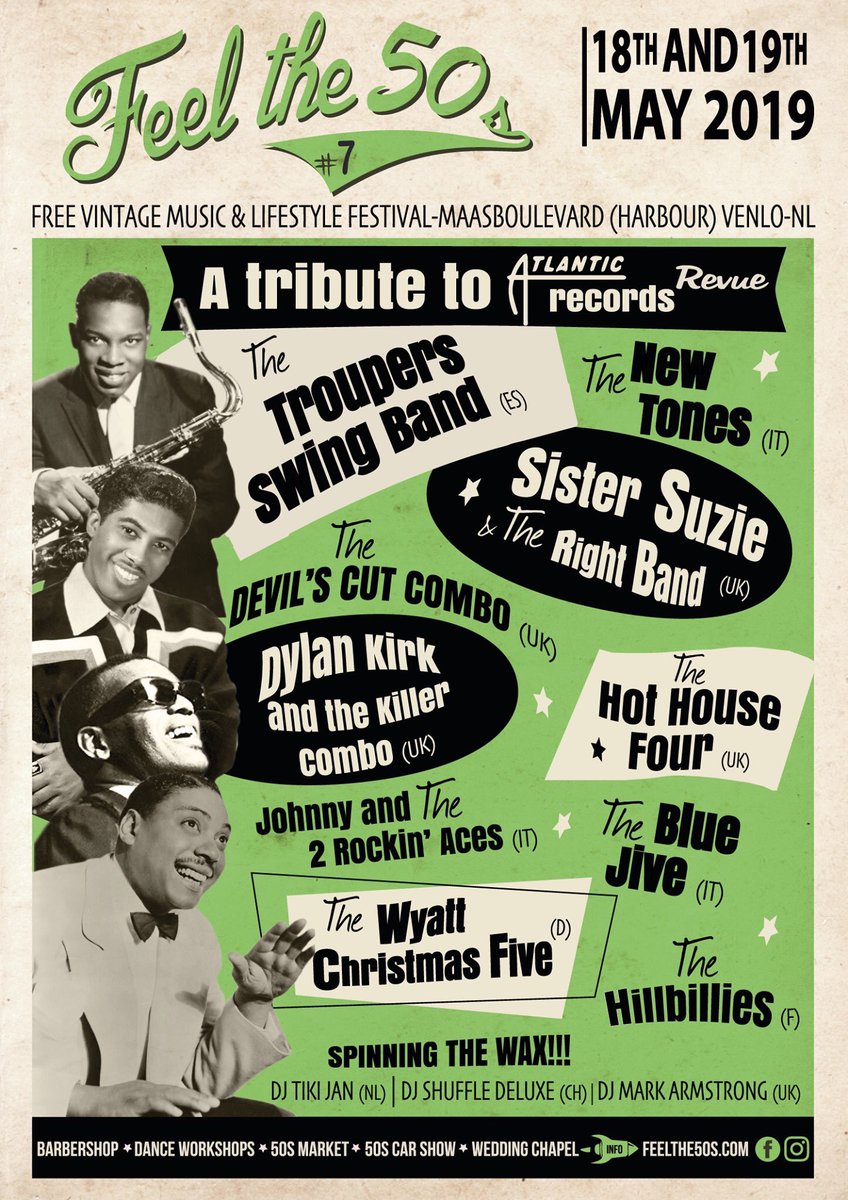 Feelthe50s's tweet photo. 3 days to go!!! FREE Vintage Music &amp; Lifestyle Festival https://t.co/4hATYSxEKT