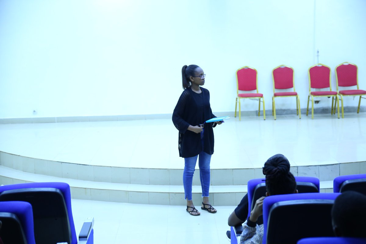 .@Tash_Mut is leading the #TableTopics session with a theme on 'What are the causes of #UnwantedPregnancies, causal agents, and what could be done?'.

#NoToUnwantedPregnancies
#Toastmasters
#WhereLeadersAreMade
#JointTMContest
#RwOT