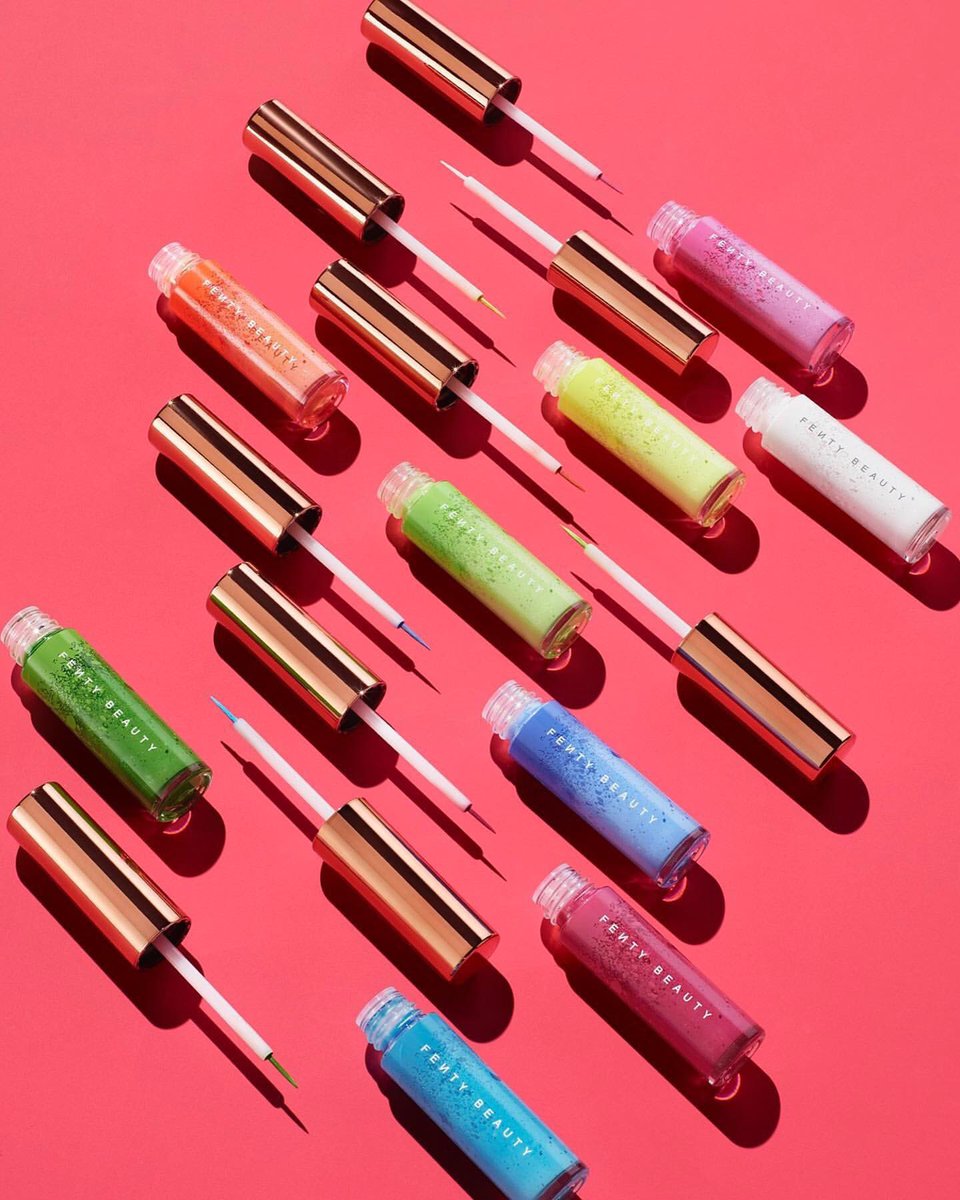 fentybeauty's tweet photo. Our three Vivid Liner trios in #BAECAE #BAEWATCH and #BAESIDE are all available now at https://t.co/oypHE2Mx4H, @Sephora, @HarveyNichols, @BootsUK, and #SephorainJCP 😛😛 https://t.co/xZRl6CVkTl