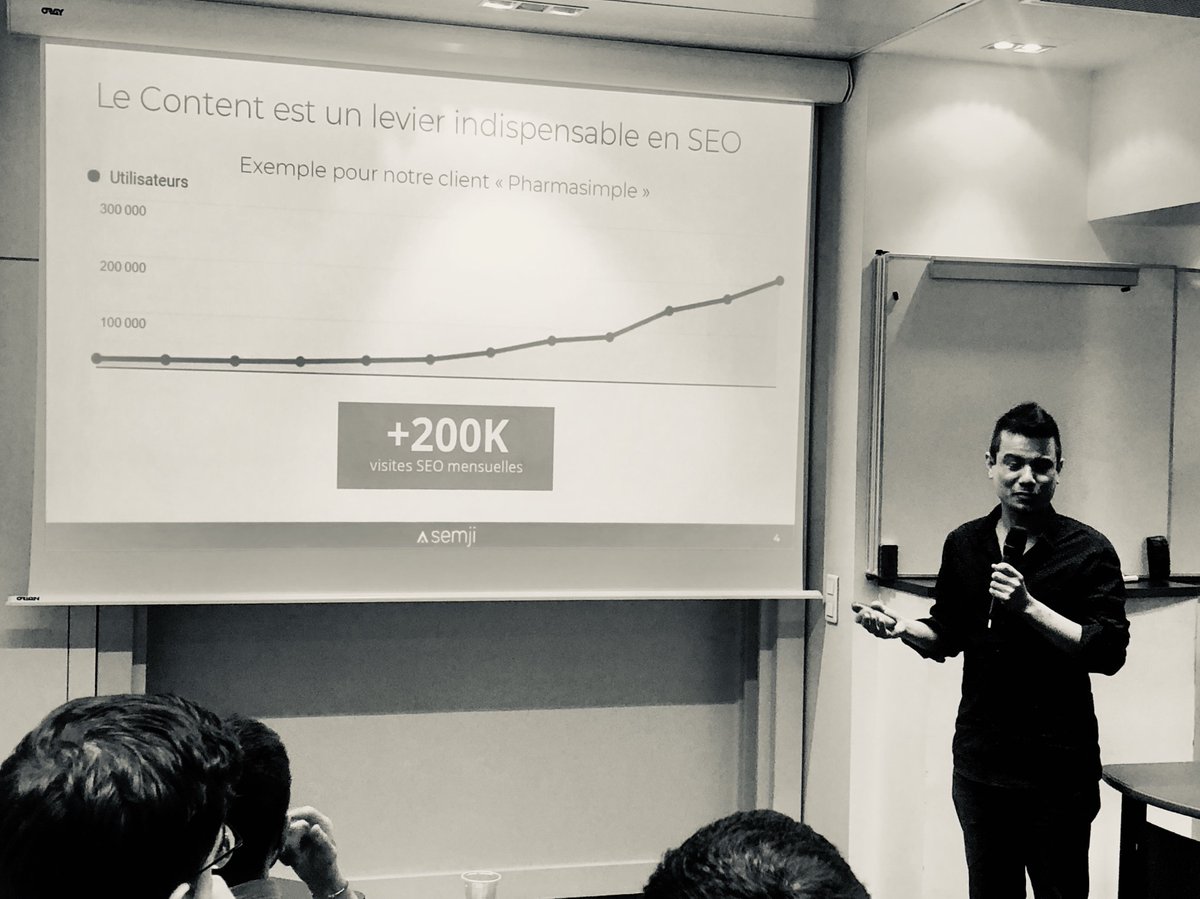 luisamaschio's tweet image. @nguyen_nico, #expert #SEO etco-fondateur @ReputationVIP ouvre l’atelier #STARTINGBLOCKSEV de ce soir @essec