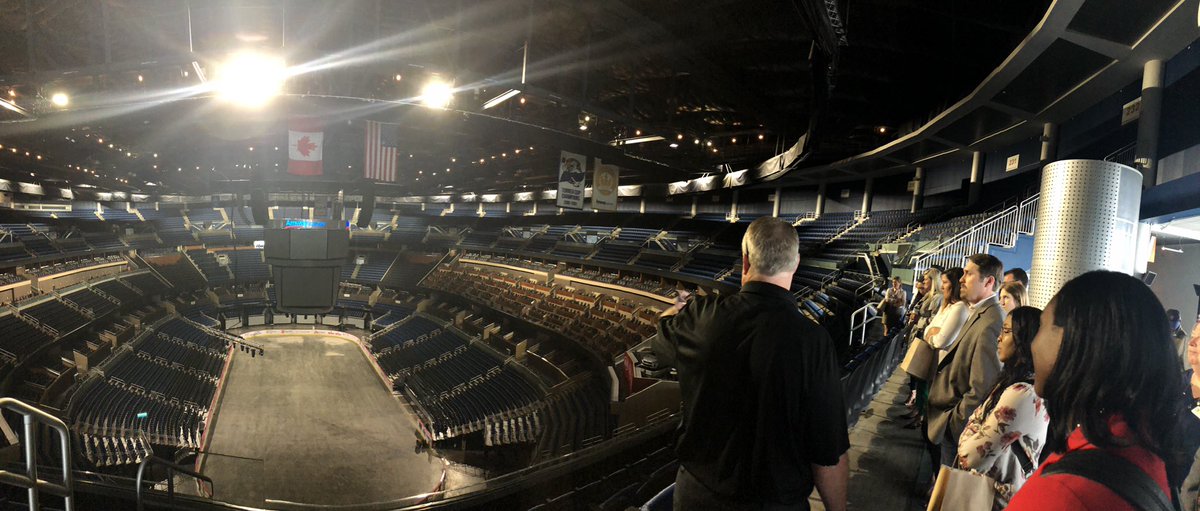 professorjosh's tweet photo. Touring @AmwayCenter with @DOPOrlando #ConnectDTO and learning more about @CWStadium @OrlandoVenues and other Orlando entertainment venues. https://t.co/PWNOd32b0N
