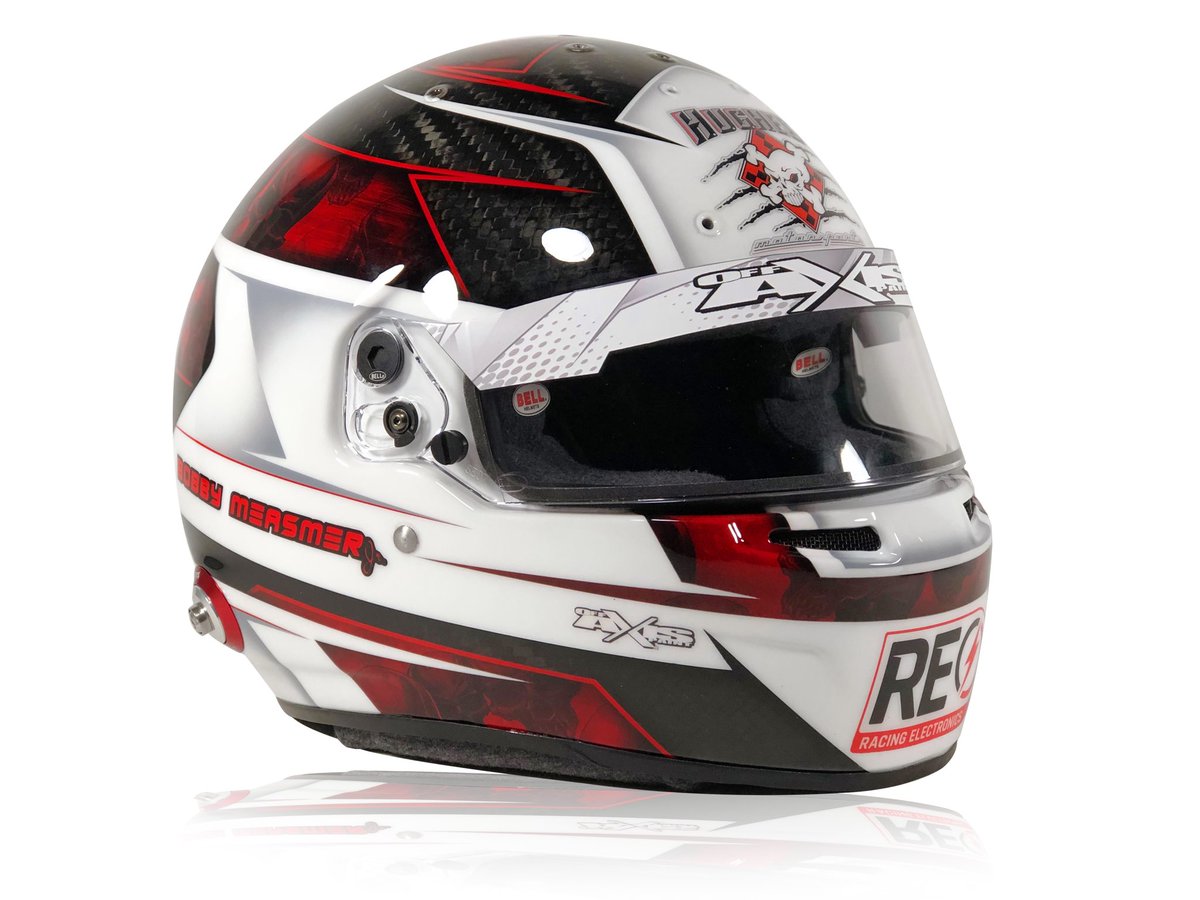 💀 Some new ink for <a href="/MeasmerJr1474/">Bobby Measmer Jr</a>!  Whatcha think, <a href="/REradioz/">Racing Electronics</a>? 💀

#TeamOffAxis 👊
⛑ <a href="/BellRacingHQ/">Bell Racing</a> 
👨‍🎨 <a href="/Pleasanton3/">Dustin Pleasanton</a>