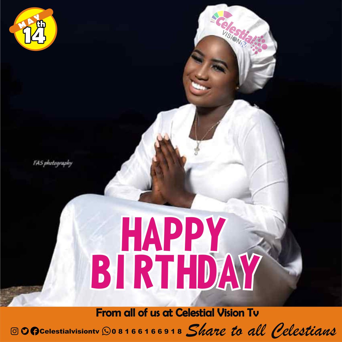 CelestialVisio3's tweet photo. Happy birthday to a loving sister Oladoyinbo Oluwamayokun
.
.
We Celebrate with you as you add another year of excellence, breakthrough and unending happiness
.
.
.
#Media_with_Difference https://t.co/hDn2QPet1A