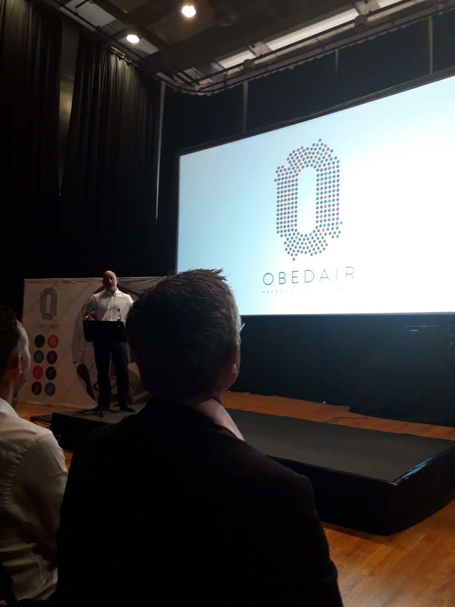 Great afternoon at the <a href="/obedair/">Obedair</a> launch event, very inspiring presentation &amp; company ethos. Look forward to working together in the future! #Obedair #launchevent #plymouth