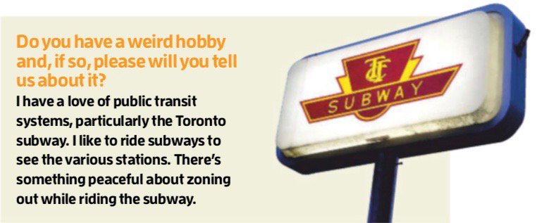 onemagicfetus's tweet photo. The May 11 issue of @newscientist #magazine features an interview with the brilliant Dr. Tanya (@tanyaofmars) Harrison in which she shares a really cool bit of information. #TTC #Toronto @TTChelps https://t.co/FUFL4qkpX8
