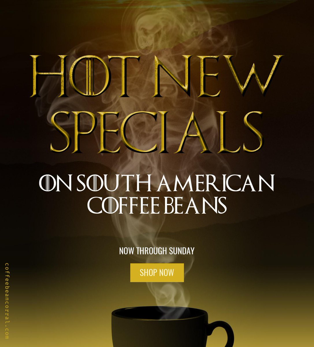 Hot Deals On South American Beans !
This week, check out our South American beans for special pricing up to 20% off. #coffeelovers#colombiancoffee#peruviancoffee#greencoffeebeans