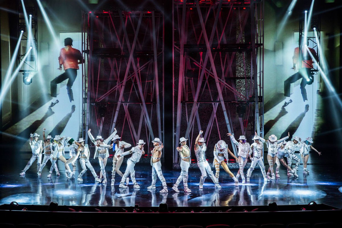 michaeljackson's tweet photo. “A sensory spectacle as dynamic as the King of Pop himself, ONE takes audiences on a mesmerizing, impeccably choreographed journey in which more than 60 actors, dancers, aerialists and acrobats reinterpret Jackson’s unparalleled artistic spirit.” – Las Vegas Magazine, March 2019 https://t.co/bENbMJy4H5