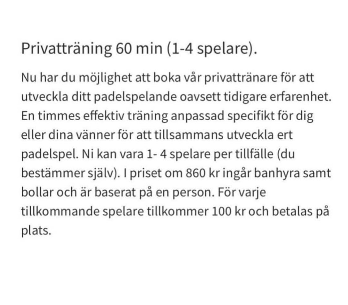 PadelSportClub's tweet photo. Fullbokat under gårdagens privatträningar från morgon till kväll. Nu finns fler tider med vår tränare på måndag 20/5 och måndagen veckan efter 27/5. Först till kvarn!🔥🎾 Bokar gör du som vanligt via vår MATCHi-sida. #Privatträning #Padelträning #Padeltrainer #Padel https://t.co/hnpwsvEccs