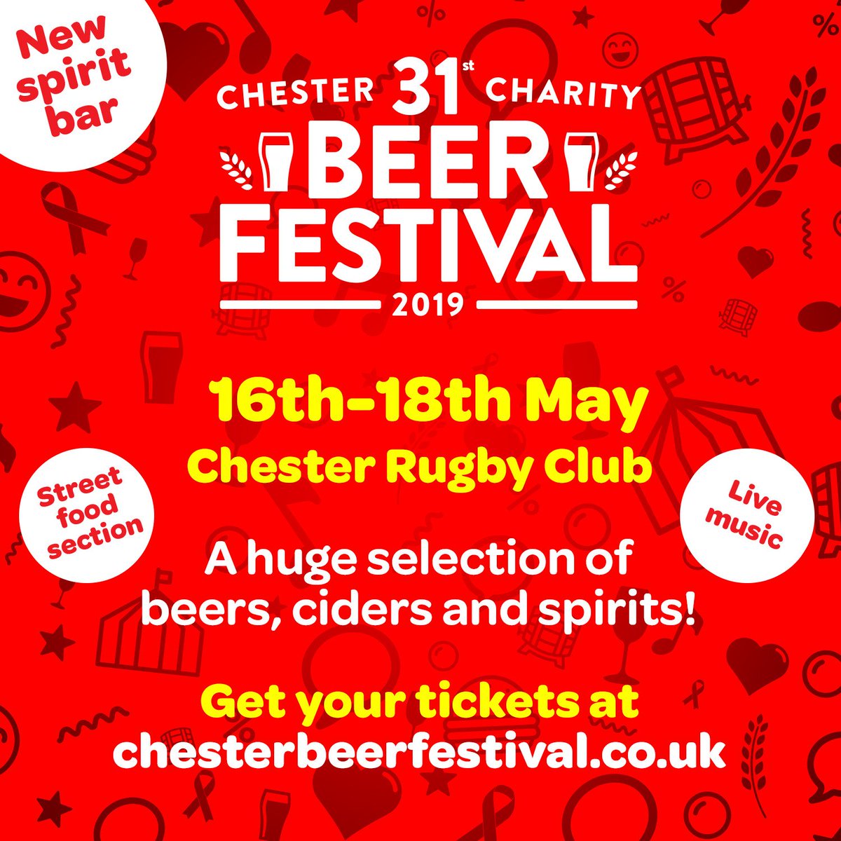 chesterbeerfest's tweet image. Still time to get your tickets! Buy online at chesterbeerfestival.co.uk @joulescrosskeys @ThatBeerPlaceHQ @cheshandbooks @thchesterfields @Chester01244 @BeerChannel @CraftBeerHour @RealAleCyclist @DetailsOfCheste @GardenQuarter @eatdrinkseek @realaleupnorth @sochestertown