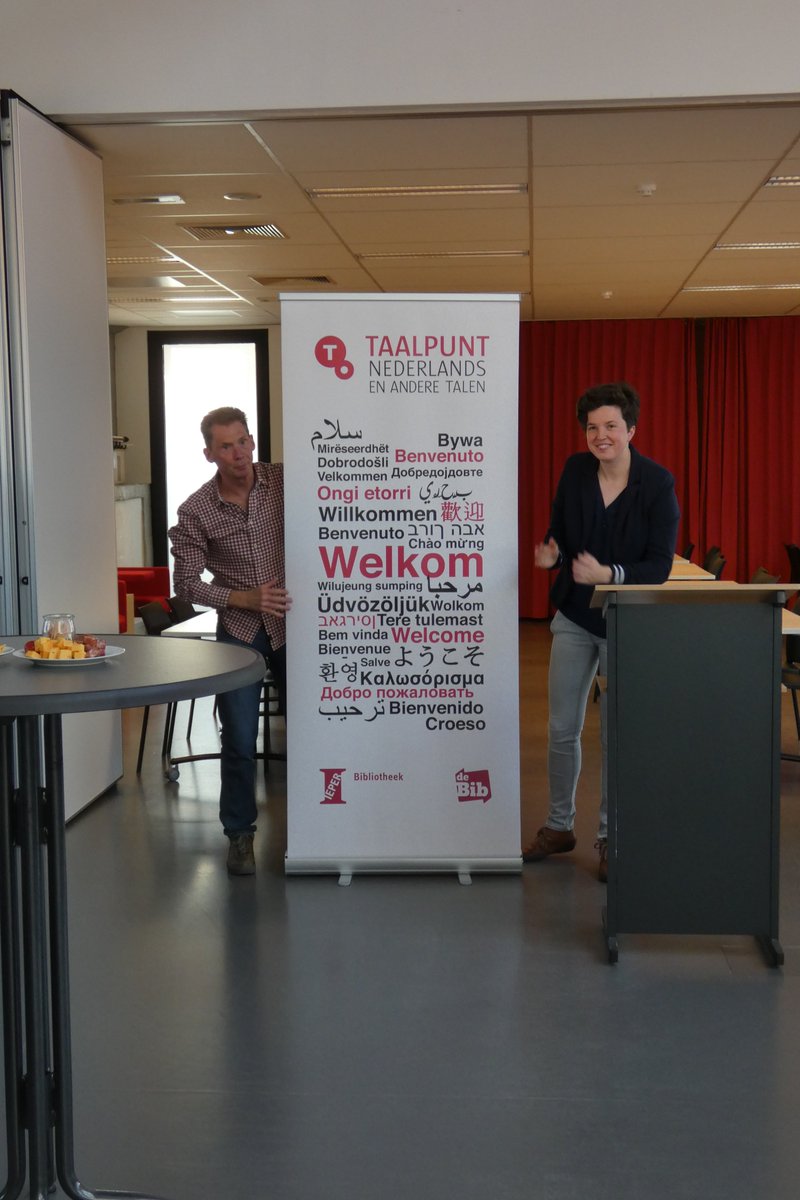 We openden vandaag officieel ons #Taalpunt (Nederlands - en vele andere talen) #bibieper #ieper