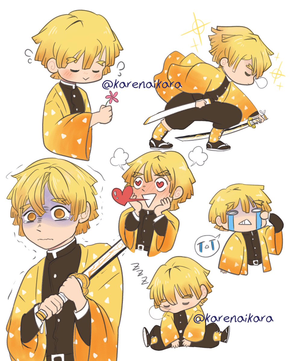 Kar Jjba Food Zine A Dumb Soft Boy Kimetsunoyaiba 鬼滅の刃 我妻善逸 善逸 Kar Jjba Food Zine A Dumb Soft Boy Kimetsunoyaiba 鬼滅の刃 我妻善逸 善逸