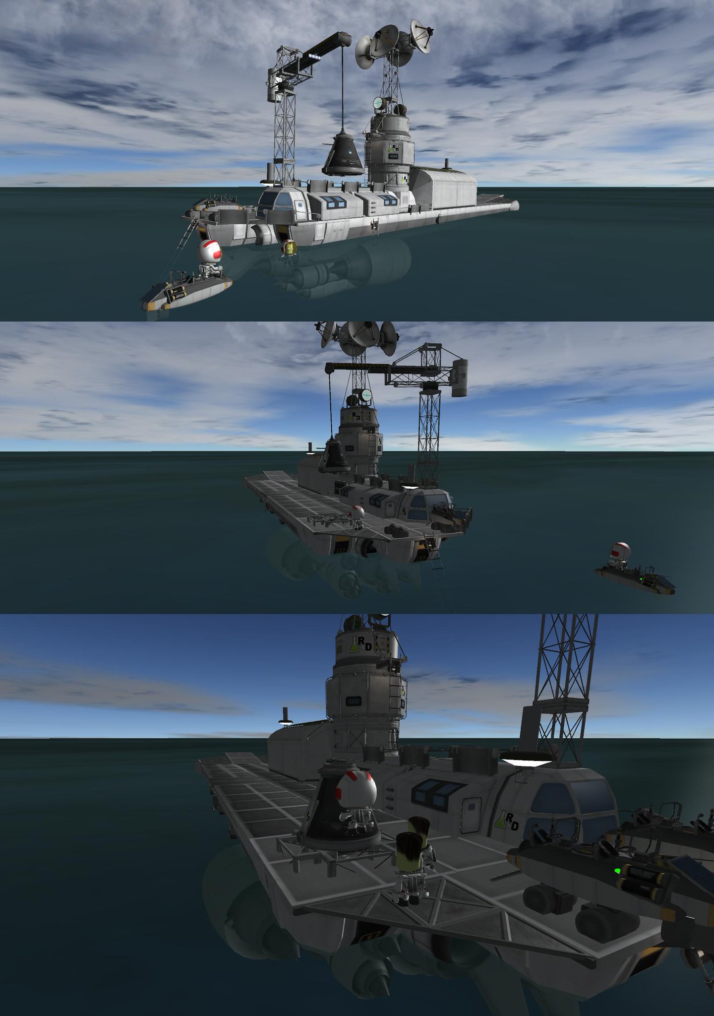 Kerbal Space Program Battleship