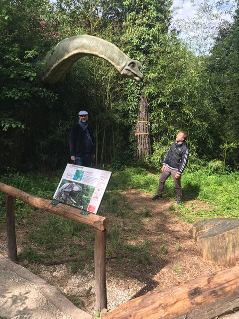UPintelligence's tweet photo. Proyecto "Centro temático de la Prehistoria" #Upintelligence #RealidadAumentada #RealidadVirtual #dinosaurios #RecreacionesVirtuales #RA #RV https://t.co/nOcYPtgTFF