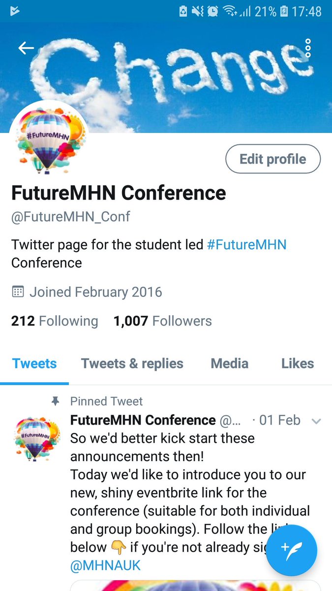 FutureMHN Conference tweet media