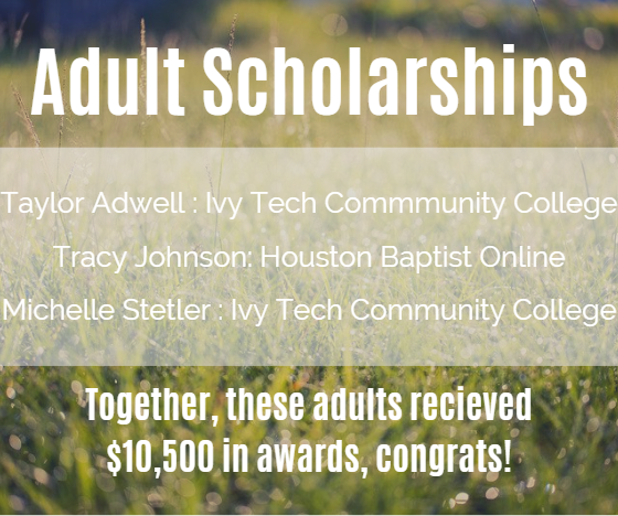 BentonCommunity's tweet image. Congrats to our adult scholarship winners!