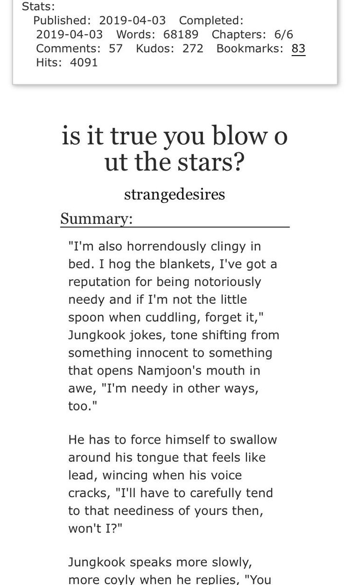 is it true you blow out the stars? | 1980s au | prof joon | baby-sitter jk | bowling/camping | strangers to lovers | fluff literally fluff | happy end | archiveofourown.org/works/18333488… by strangedesires
