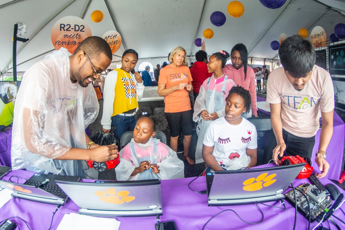 Clemson University tweet media