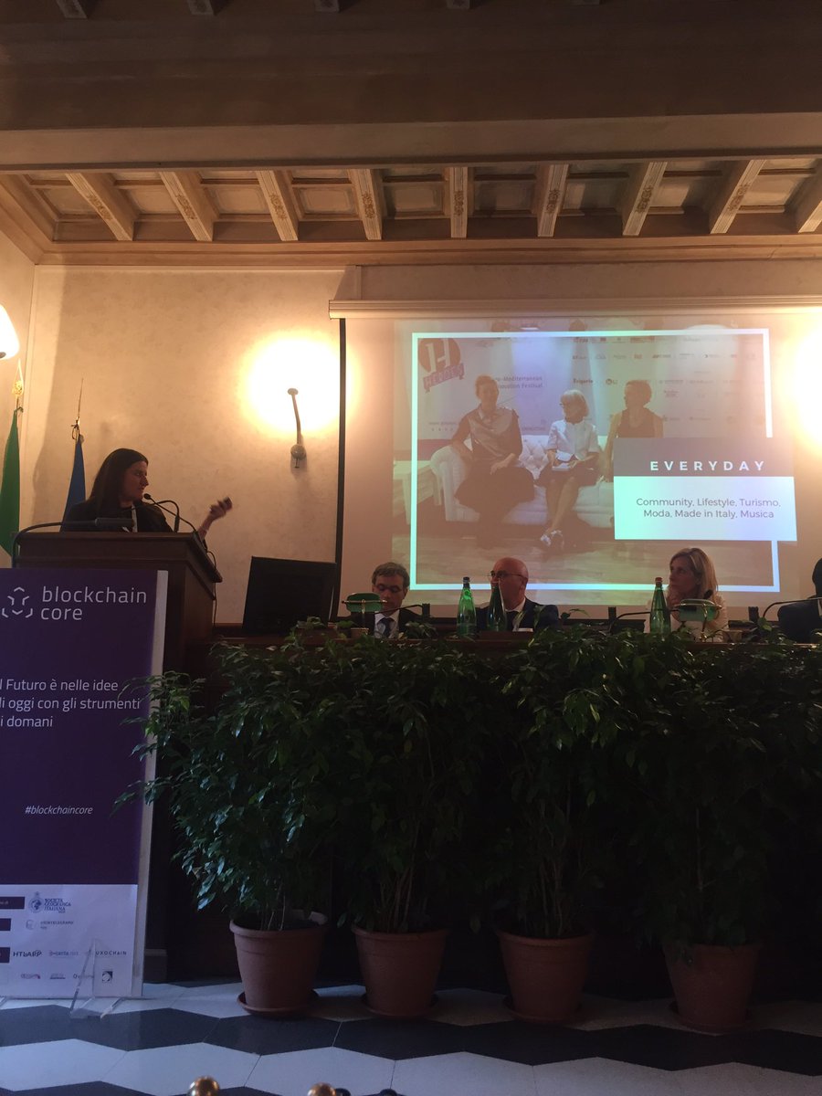 LauraCappelloBC's tweet image. @andreinaromano 
Founder Heroes, meet in Maratea Innovation Designer 
Made in Italy advisor

Ci parla di “Disruptive Blockchain. Comunità, imprese e tecnologie guardano al futuro”

#blockchaincore