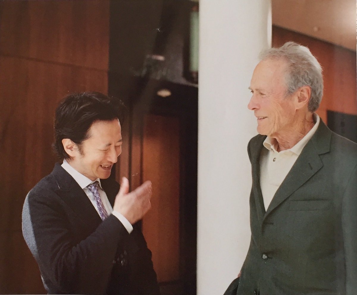Hirohiko On Twitter Hirohiko Araki Meets Clint Eastwood 2012