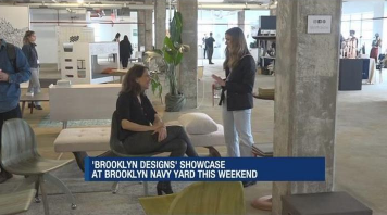 A HUGE thanks to <a href="/News12BK/">News12BK</a> for stopping by the <a href="/BklynNavyYard/">Brooklyn Navy Yard</a> to check out #brooklyndesigns this past weekend! Watch the full clip at bit.ly/BKD_News12 &amp; hear why Ot/tra returned to Brooklyn Designs as an exhibitor for the 3rd year in a row.