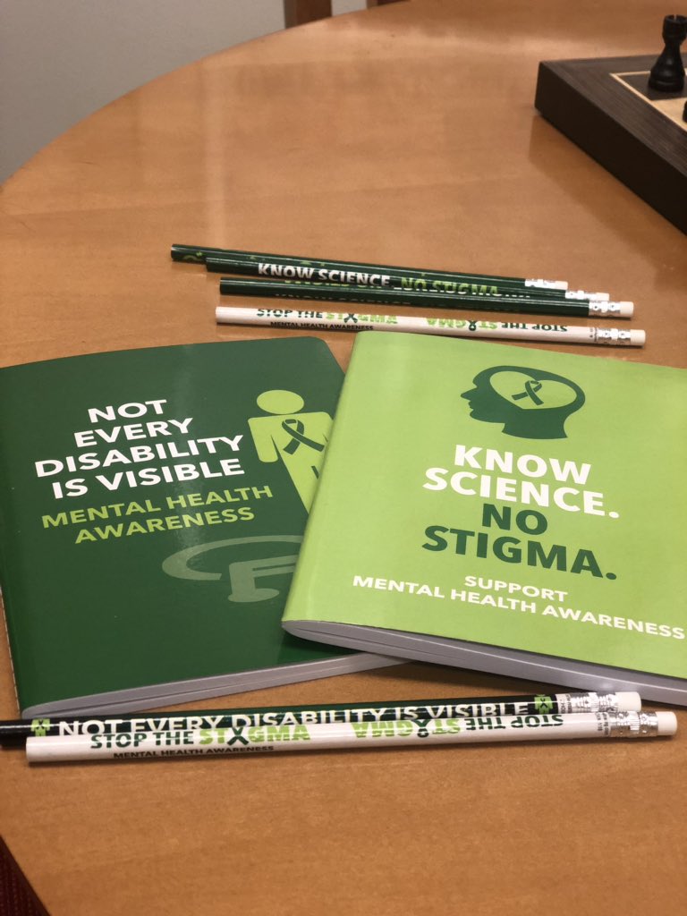JbmsCounseling's tweet photo. Thank YOU GTHS ROP and Antonio Castro for the Amazing #Mentalhealth posters and notebooks/pencils for our students to support #MentalHealthAwarnessWeek #EndTheStigma #KnowScienceNoStigma https://t.co/ZMQB9J9vft