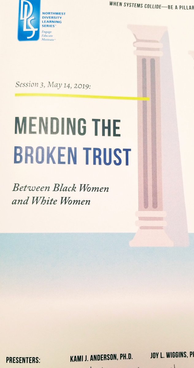 Had the privilege to attend a wonderful Diversity Learning series today. 'Mending the broken trust between black women & white women'.Thank you for the opportunity @HolliMartinez1 @Leestev #feministsolidarity @i4sdi @navfwd