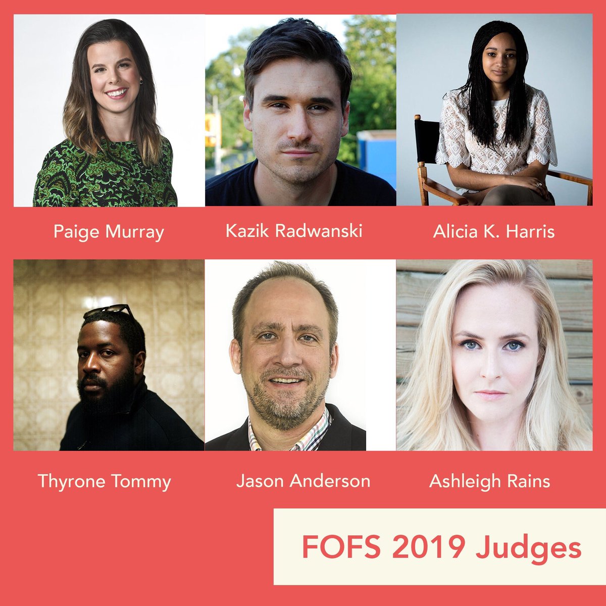 FutureFilmShow's tweet photo. Presenting our judges for #FOFS2019! We're so thankful to have this wonderful group of judges with such a wide range of Industry experience involved in this year's festival! 😊

Grab your Festival Passes NOW at https://t.co/rcOB7Tqdb0 🎉 https://t.co/DGzuLt5VS7