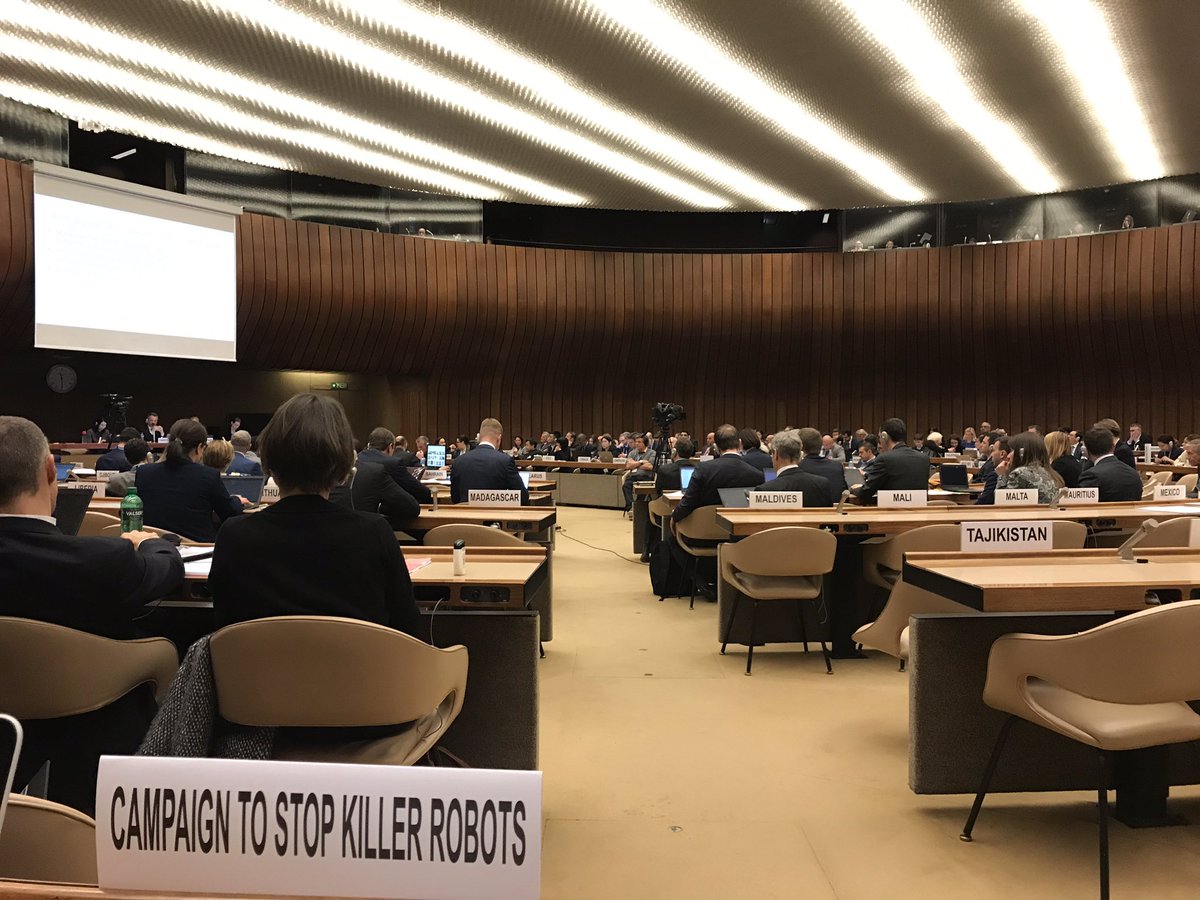 marywareham's tweet image. #ProjectMaven continues to raise ethical concerns for tech workers that could be mitigated if the #US would agreed to negotiate a new treaty to ban or restrict fully autonomous weapons. @martakosmyna @amrtgaber @lauralifts @boaz_G