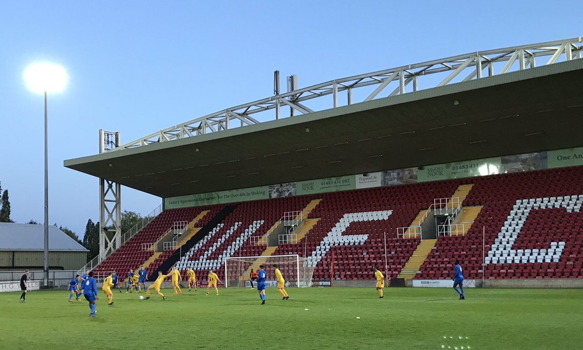 A positive night at <a href="/wokingfc/">Woking Football Club</a> as 60 <a href="/LFEonline/">League Football Education</a> apprentices competed in Assessment Trials. Some outstanding performances. Especially pleased for ‘my’ lads! Another roll of the dice. #opportunity