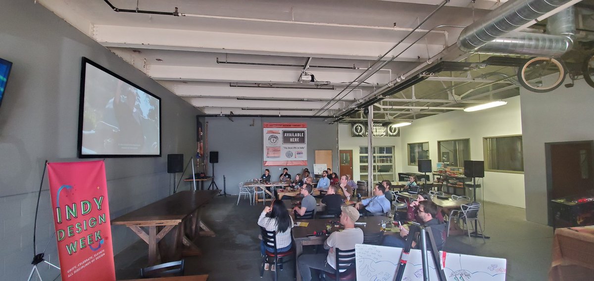 ixdaIndy's tweet image. Great turnout with @ExpMakers and @SDNIndianapolis for @IndyDesignWeek showing of #inclusivethefilm from @MicrosoftDesign #indydesignweek