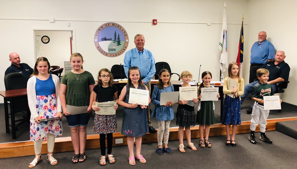Congrats to our Poetry Month winners!   Go Bengals! <a href="/bethelelem/">bethelelem</a>