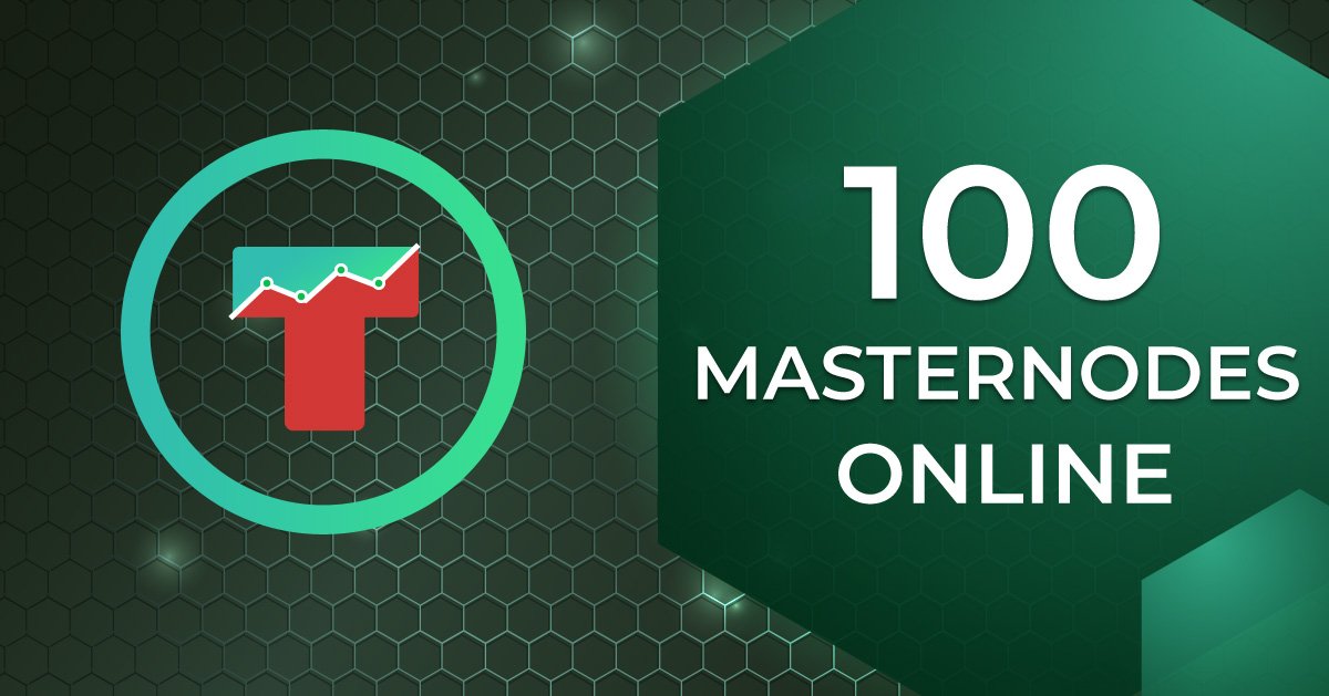 traid_platform's tweet image. Yay! 100 masternodes on the $TRAID network. This is a just tiny fraction of what TRAID will be. 

A huge thanks to our community for the amazing support! 👏

#TRAID #TraidCoin #Traid_platform #Masternodes #Altcoin #Crypto #Bitcoin #BTC #Mining #Trading #NeoScrypt #Cryptocurrency