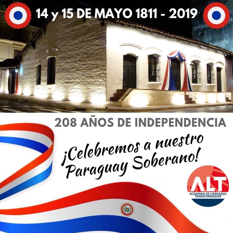 🇵🇾 Que la gesta libertadora de aquel mayo, nos impulse y motive a seguir construyendo un Paraguay mejor para todos!! 🤝🇵🇾