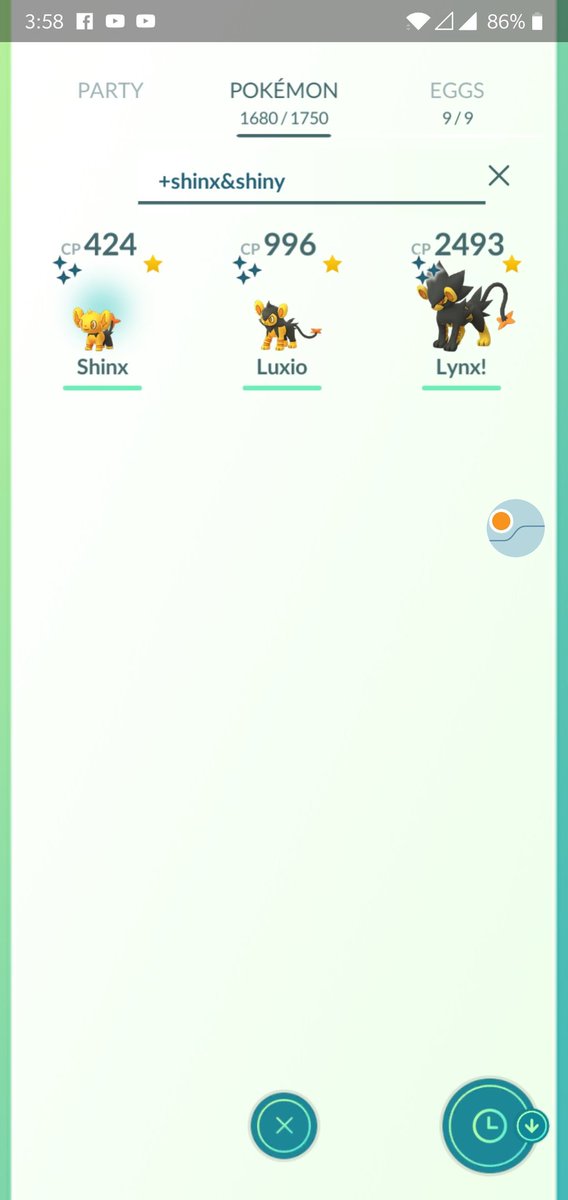 SparkDexCore's tweet image. Finally my Shinx family is complete 🥰
#PokemonGO #ShinyVibes #Shiny #beautiful