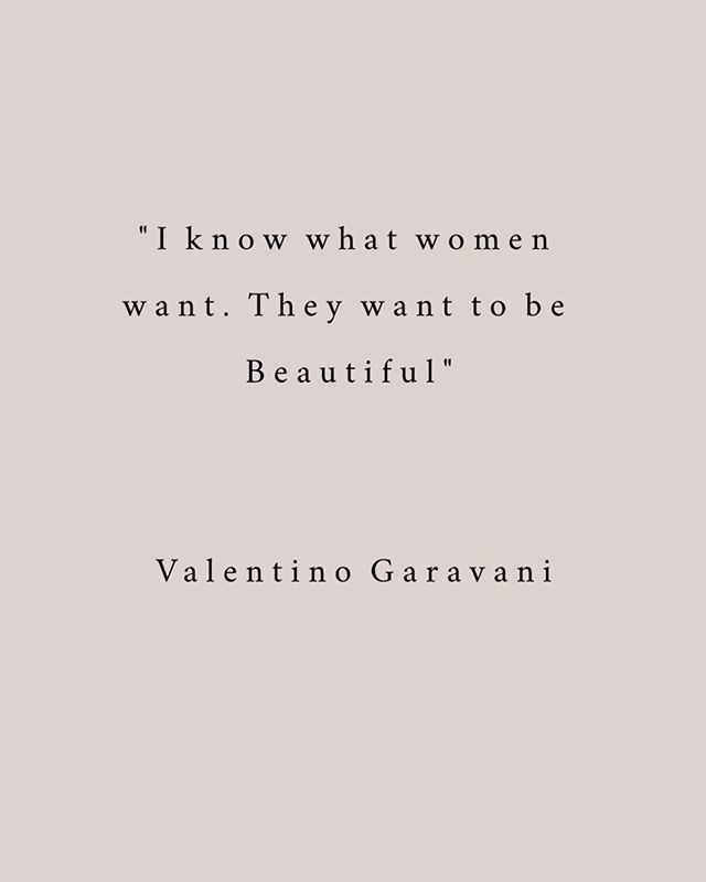 Lu&Lu bridal on Twitter: "“ I know what women want. They want to be beautiful” - Valentino Garavani. #valentino . . . . . #quotes #חוכמתחיים #משפטיםיפים #quotesaboutlife #משפטים #ציטוטים #