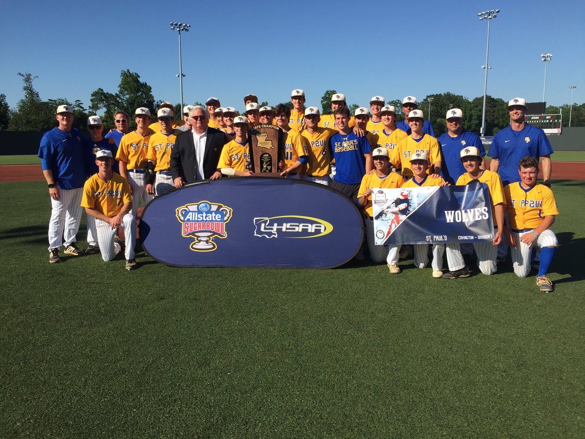 davidfolse's tweet photo. The 2019 Division I state champions @SPSHomeRunClub https://t.co/UH1E3jLPi4