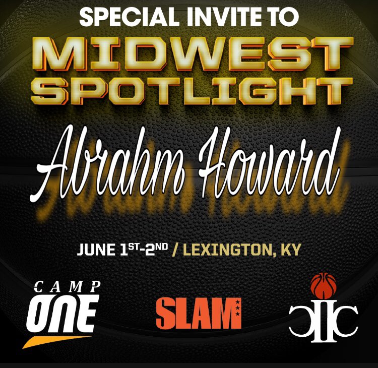 Congrats to Abrahm Howard (2027) for getting an invite to the Midwest Spotlight at <a href="/kbchoops/">Kentucky Basketball Commission</a>