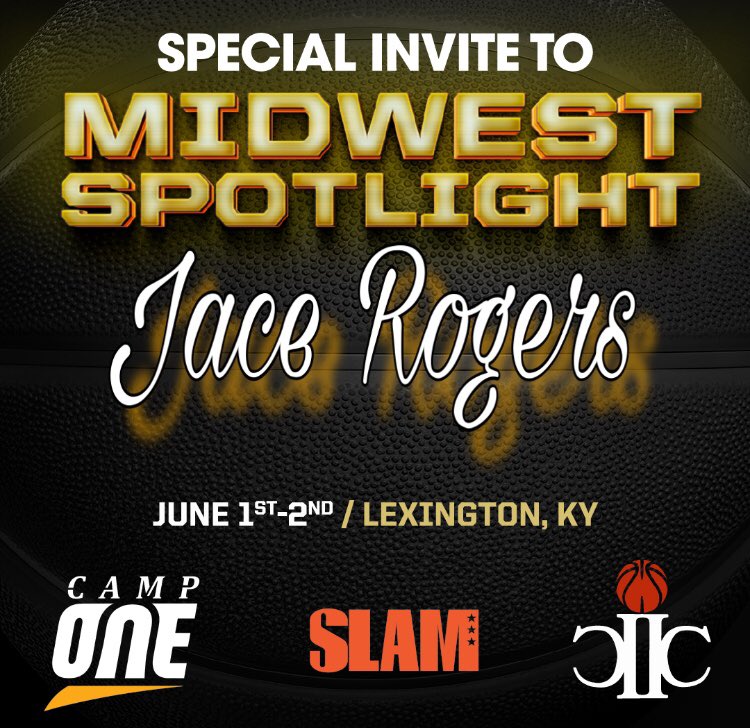 Congrats to Jace Rogers (2025) for getting an invite to the Midwest Spotlight at <a href="/kbchoops/">Kentucky Basketball Commission</a>