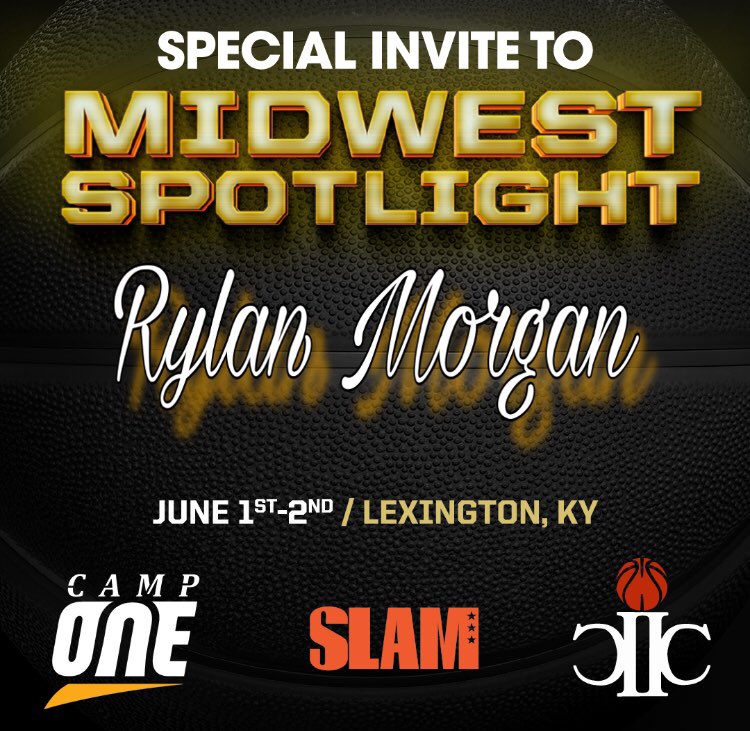 Congrats to Rylan Morgan (2027) for getting an invite to the Midwest Spotlight at <a href="/kbchoops/">Kentucky Basketball Commission</a>