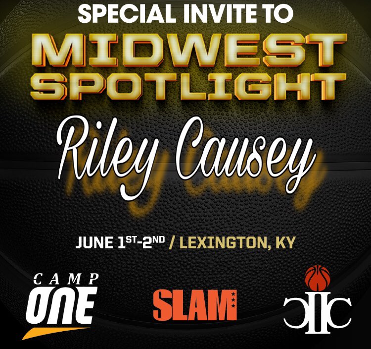 Congrats to Riley Causey (2026) for getting an invite to the Midwest Spotlight at <a href="/kbchoops/">Kentucky Basketball Commission</a>