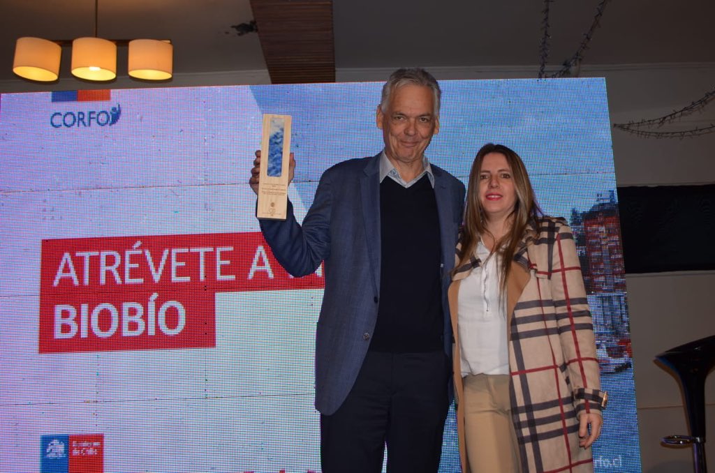 Corfo's tweet photo. En #Concepción se realizó el evento #AtréveteAInnovarBioBío que contó con la participación del Ministro @min_ciencia @acouvecorrea instituciones y emprendedores para motivar las empresas de la región a incorporar innovación en sus procesos 🇨🇱🚀🌎 https://t.co/YJrQA1oNkg