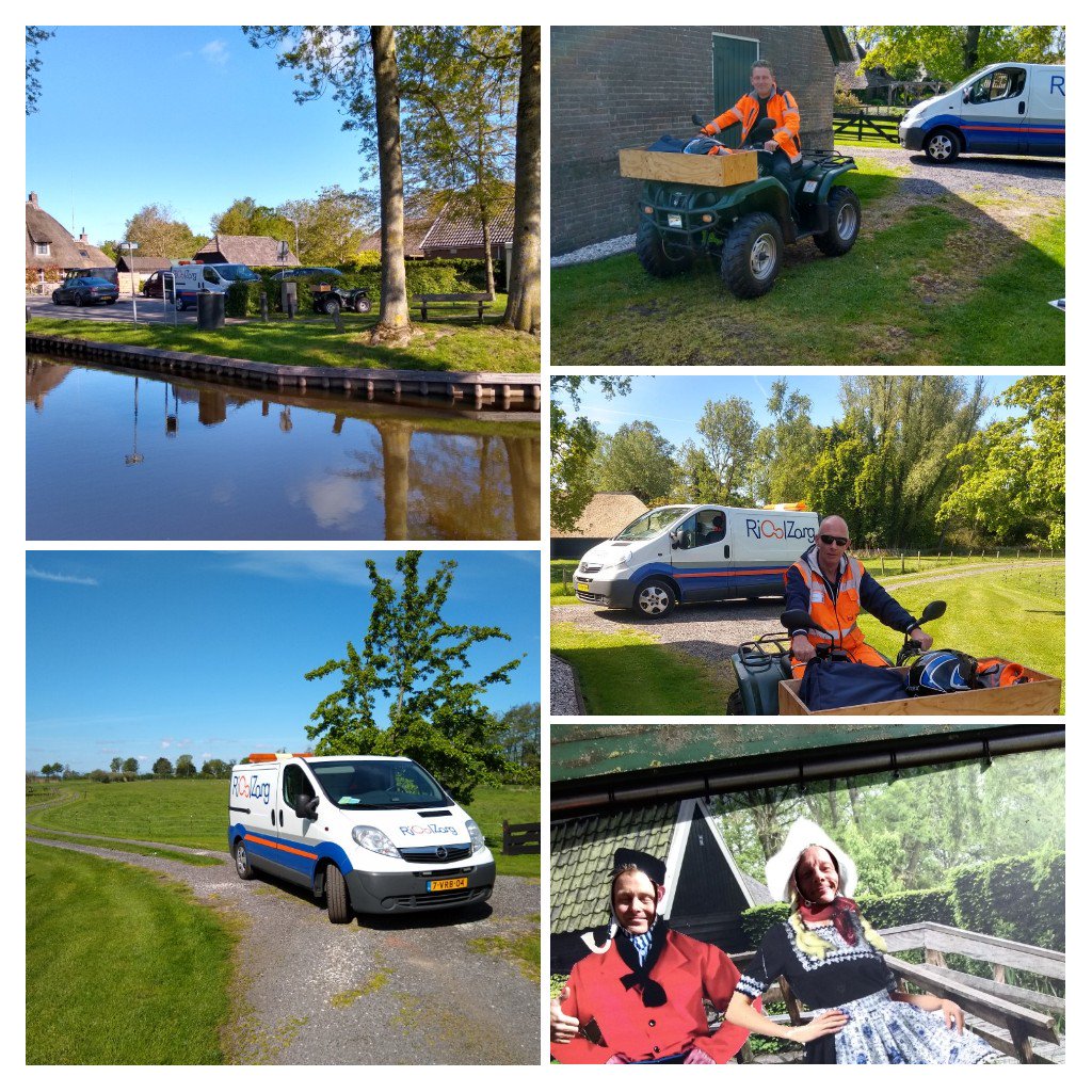 2 dagen inspecties uitgevoerd naar regenwater op drukriool in het mooie Giethoorn.  #Steenwijkerland