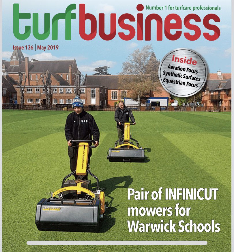 Awesome cover pic on this months <a href="/TurfBusiness/">Turf Business</a> <a href="/CubCadet_USA/">Cub Cadet</a> <a href="/Infinicut/">Infinicut</a> 👏👏<a href="/DuncanToon/">Duncan Toon</a> &amp; team