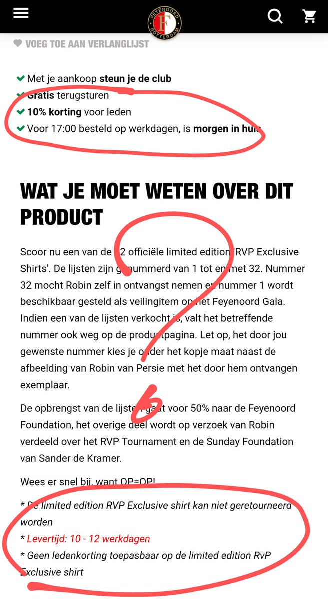 Feyenoord Rotterdam on Twitter: Limited RVP Exclusive Shirt Check ➡️ https://t.co/VUsGDbBPtl https://t.co/SG82cy86yW" / Twitter
