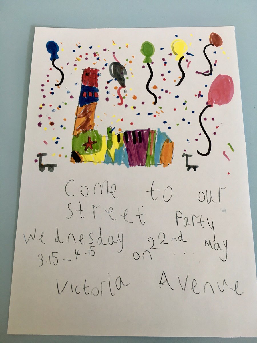 The countdown is on until our street party to celebrate Walk to school week 🛴🚲🚶🏼‍♀️ <a href="/RedfieldET/">Redfield ET Academy</a> #WalktoSchoolWeek #streetparty #livingstreets